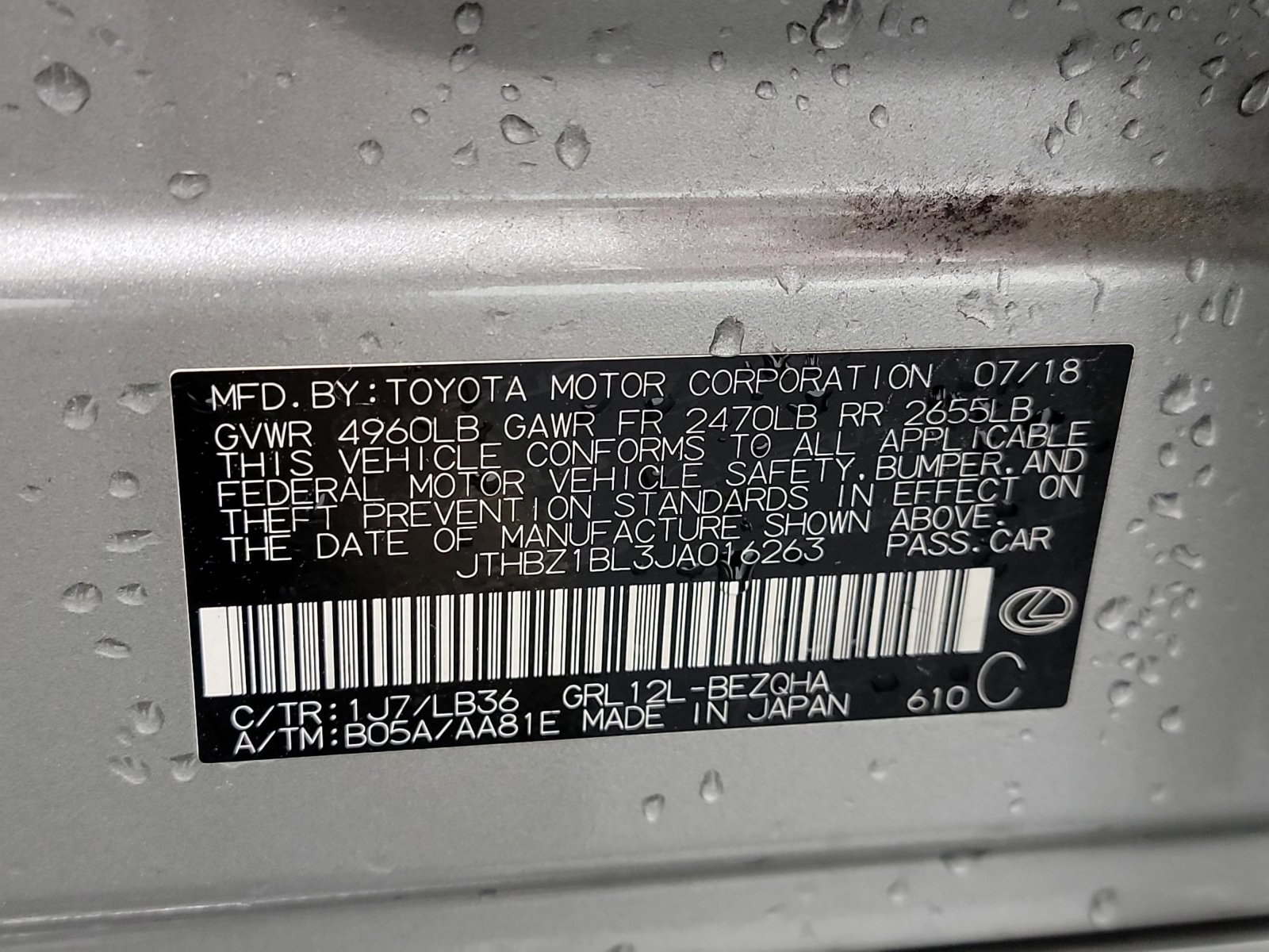 Used 2018 Lexus GS 350 F Sport image 33