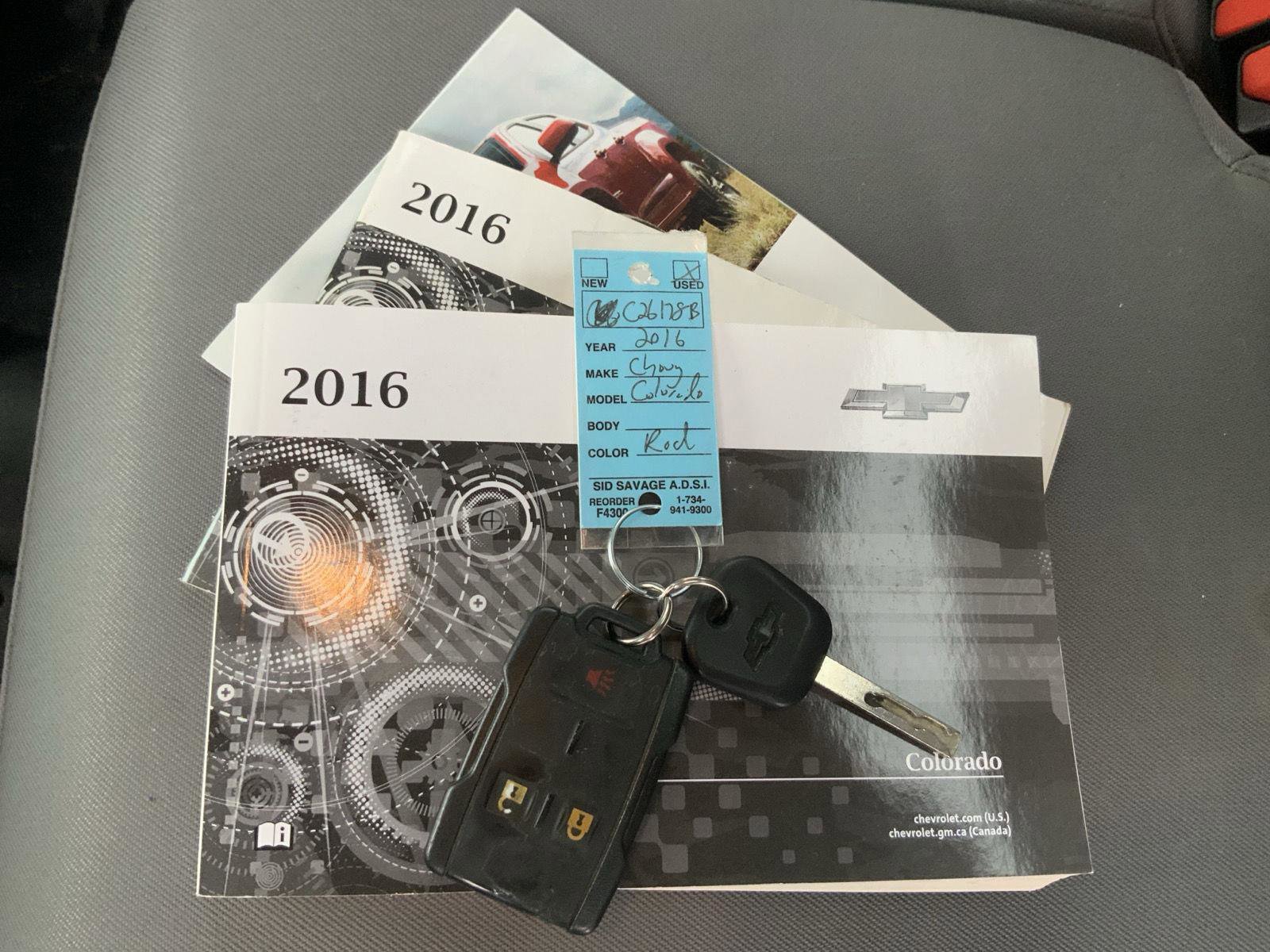 Used 2016 Chevrolet Colorado W/T w/ WT Convenience Package image 20