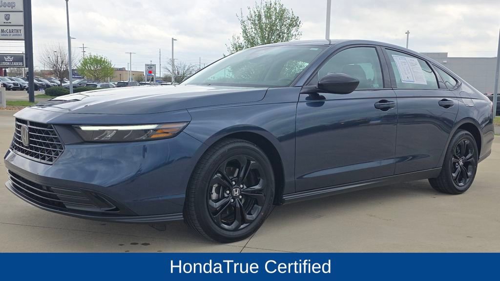 Certified 2025 Honda Accord SE