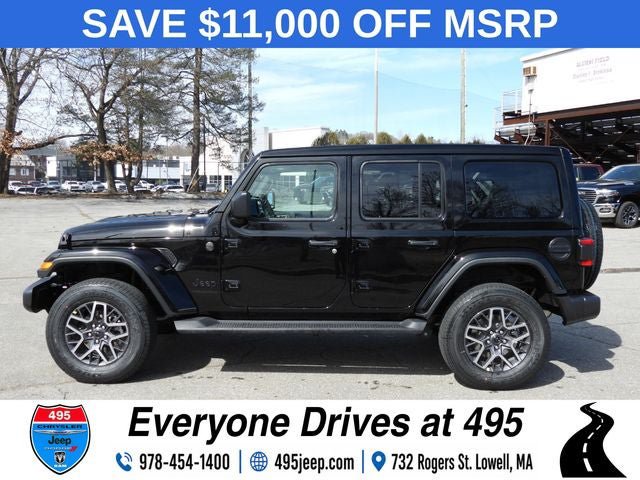 New 2025 Jeep Wrangler Unlimited Sahara w/ Technology Group AWD/4WD image 2