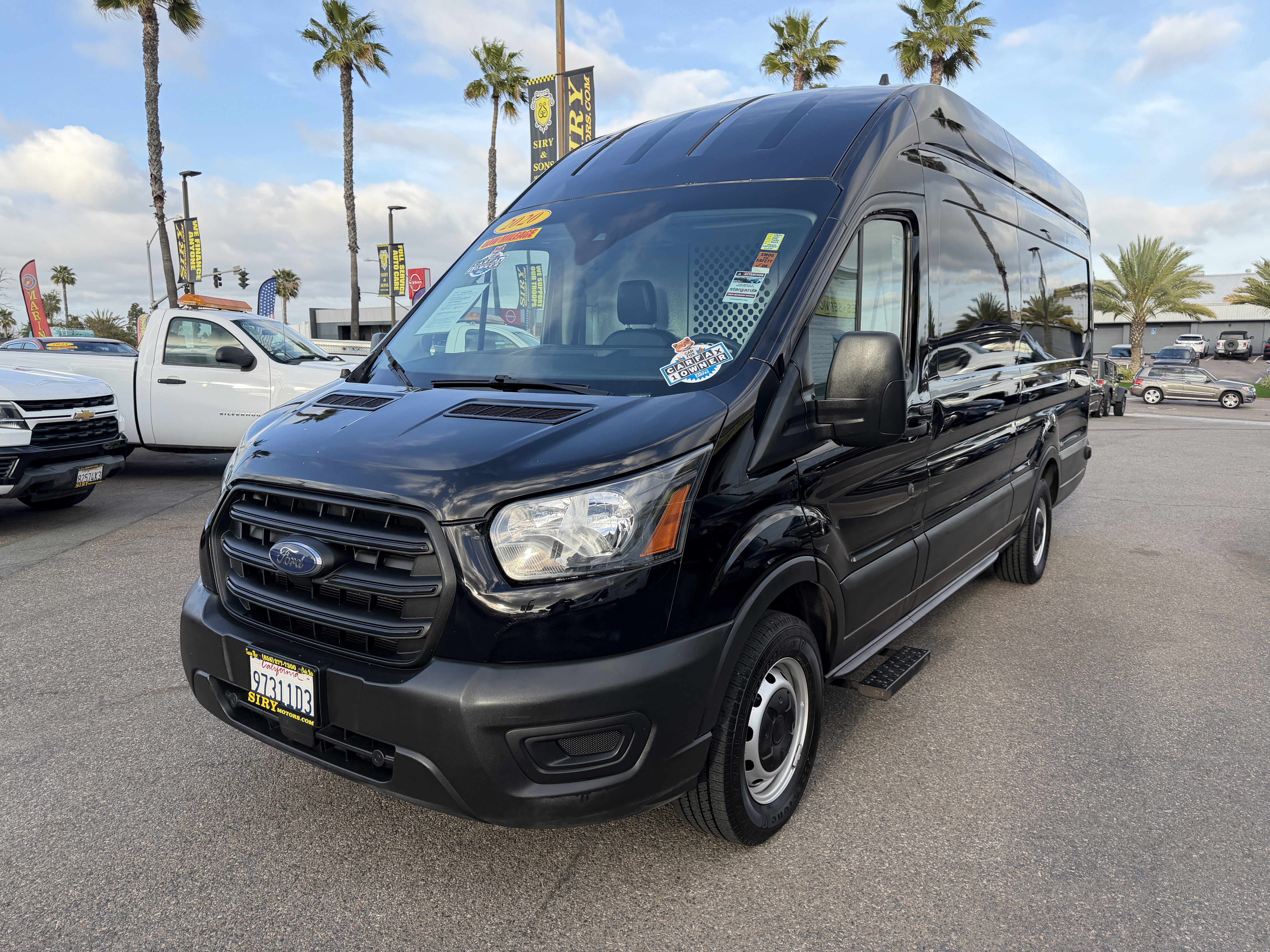 Used 2020 Ford Transit 250 148 High Roof Extended w/ Load Area Protection Package image 7