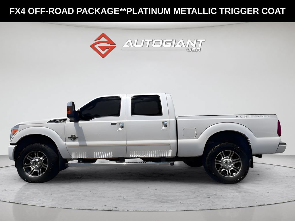 Used 2013 Ford F350 Platinum w/ FX4 Off Road Pkg AWD/4WD image 4