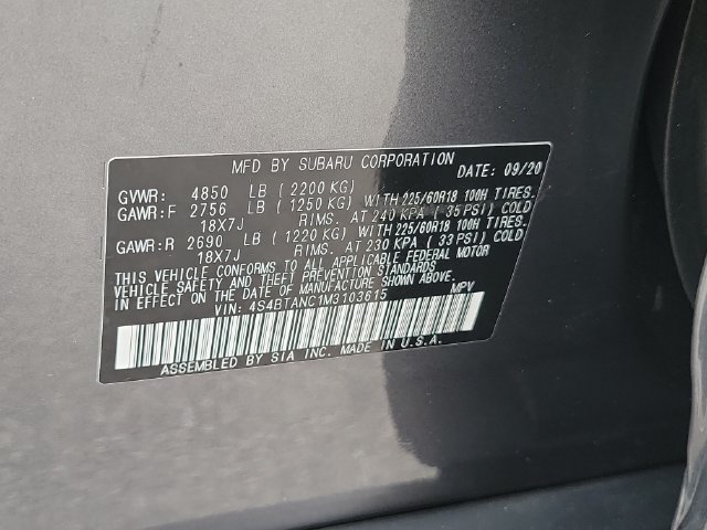 Used 2021 Subaru Outback Limited AWD/4WD image 35