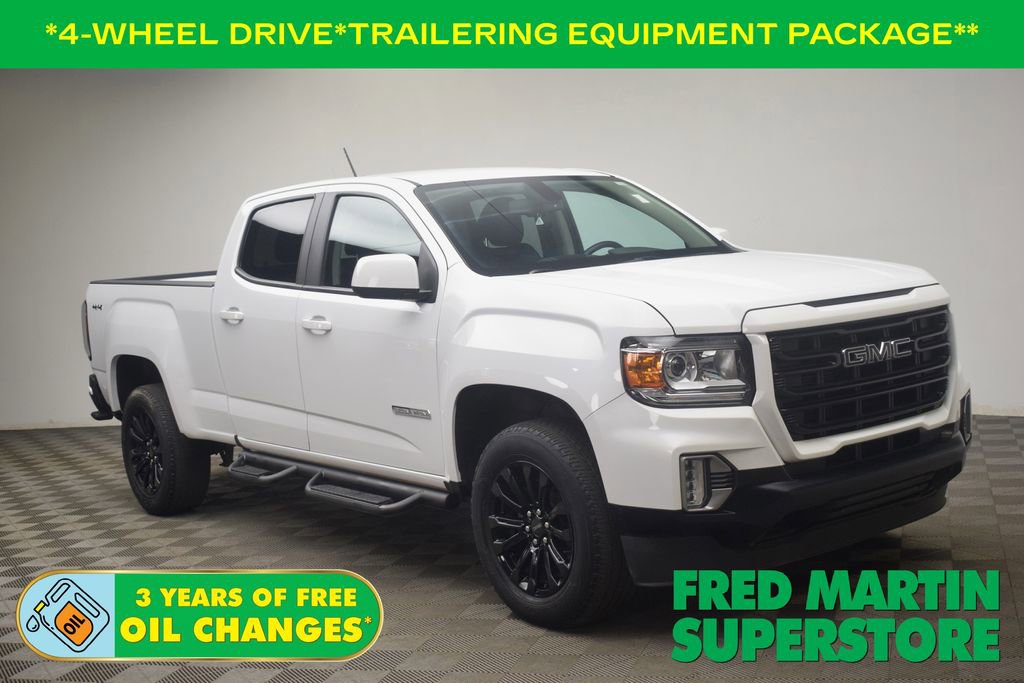 Used 2022 GMC Canyon Elevation w/ Elevation Premium Package AWD/4WD image 1