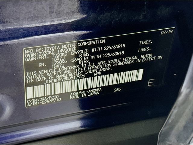 Certified 2019 Toyota RAV4 XSE image 33