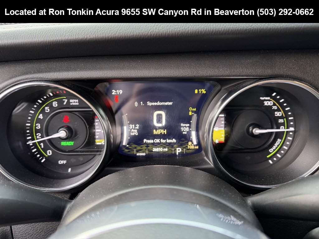 Used 2022 Jeep Wrangler Unlimited Sahara 4xe image 16