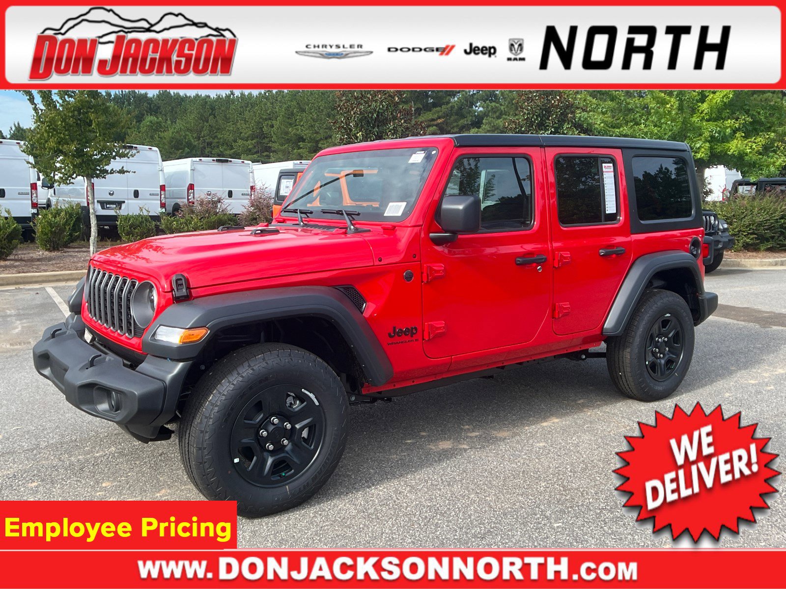 New 2025 Jeep Wrangler Sport