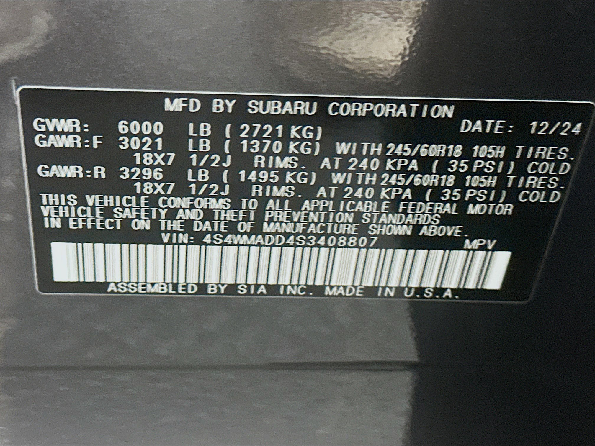 Used 2025 Subaru Ascent Premium image 12