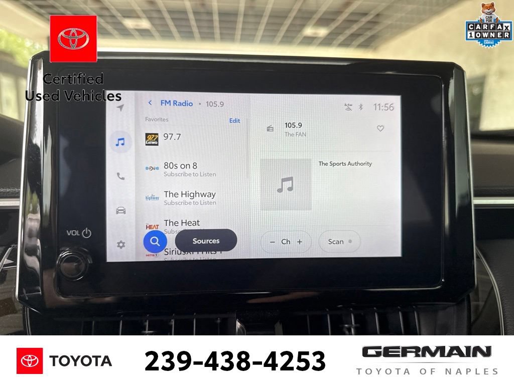 Used 2023 Toyota Corolla Cross XLE w/ Convenience Package FWD image 17