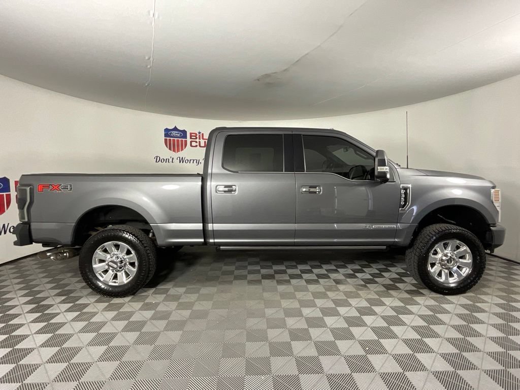 Certified 2021 Ford F350 Platinum w/ FX4 Off-Road Package AWD/4WD image 2
