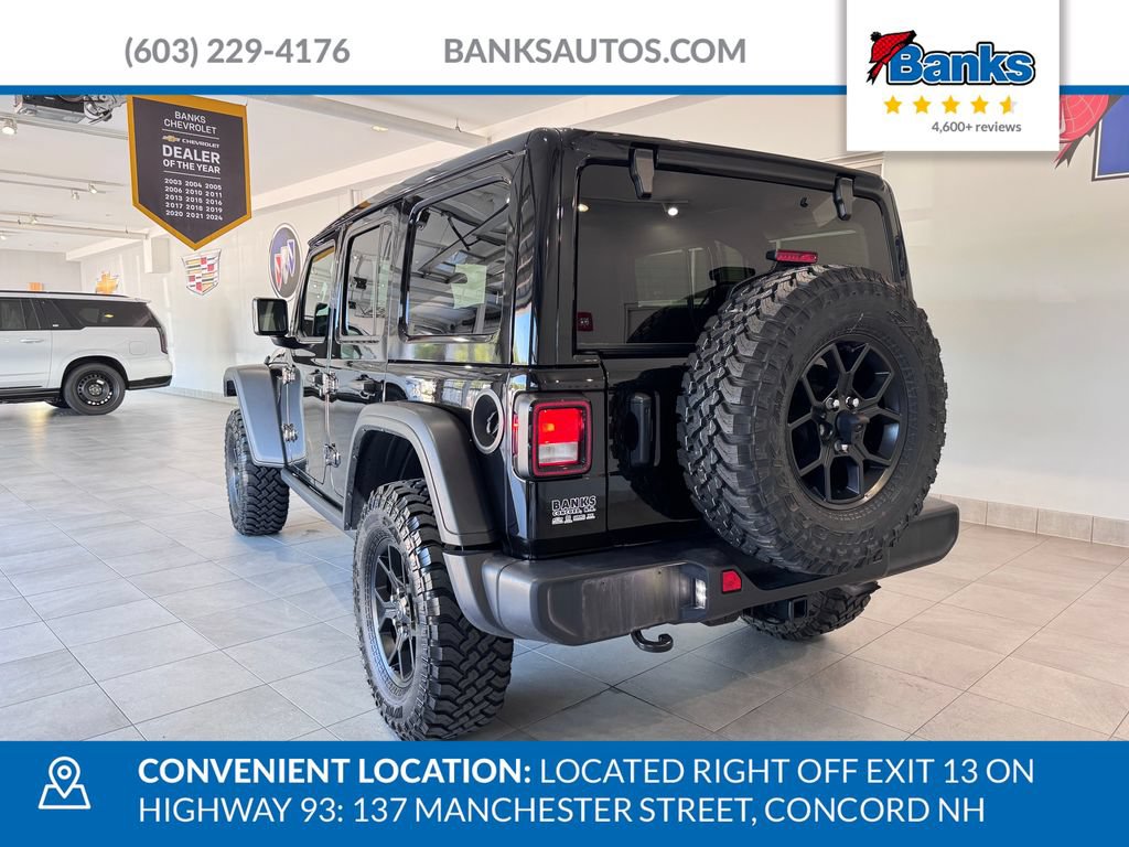 Used 2025 Jeep Wrangler Unlimited Sport AWD/4WD image 6