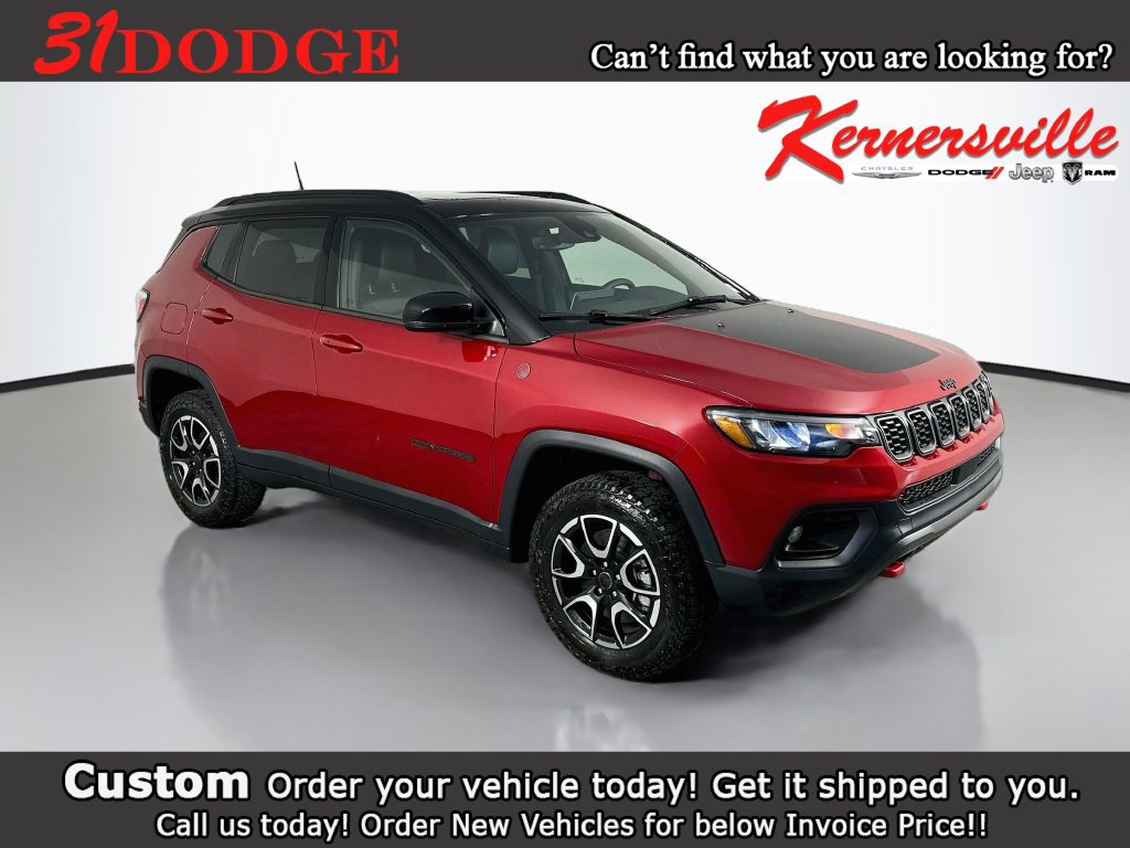 New 2026 Jeep Compass Trailhawk w/ Sun, Sound & Navigation Group AWD/4WD image 1