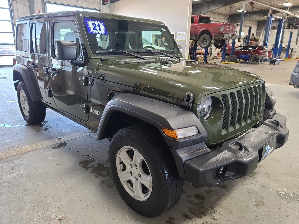 Used 2021 Jeep Wrangler Unlimited Sport S image 3