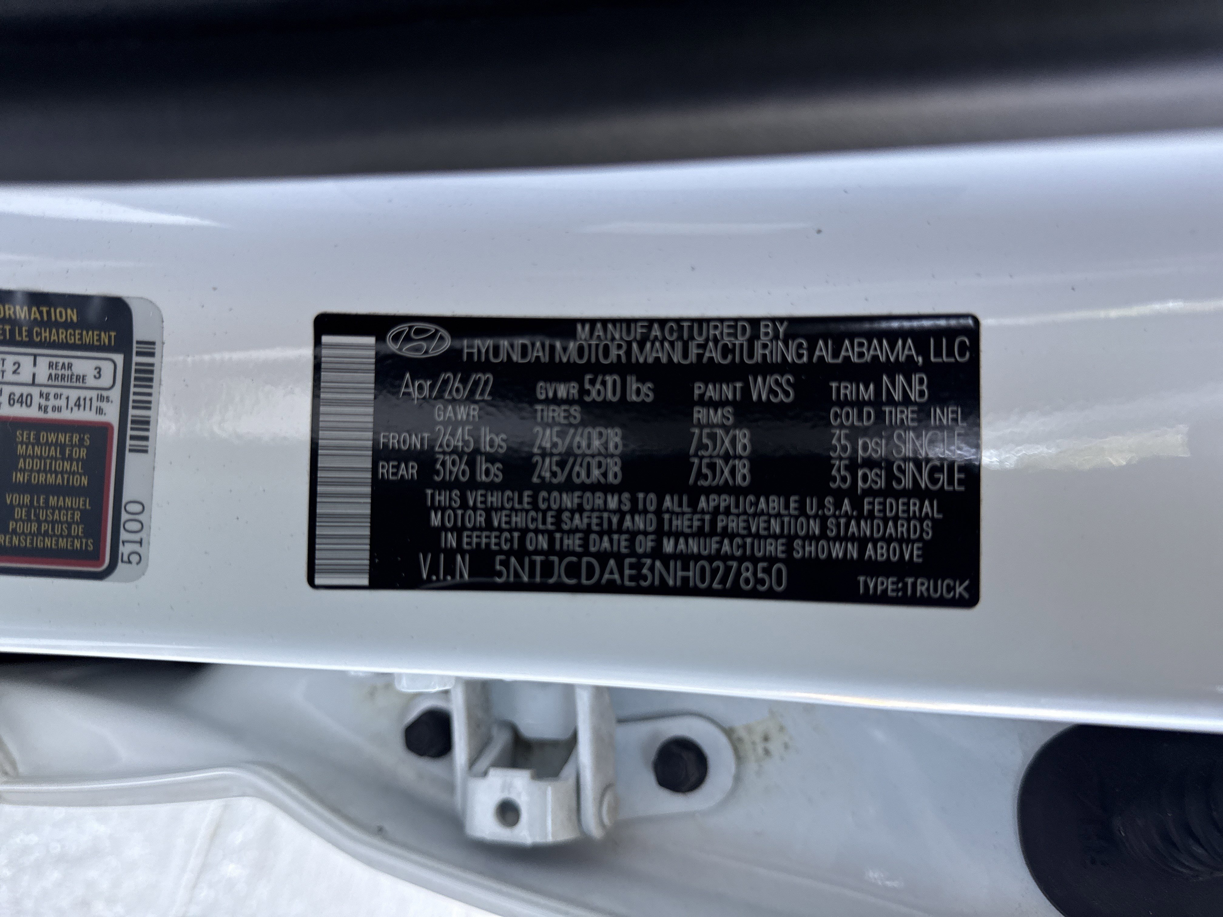 Used 2022 Hyundai Santa Cruz SEL w/ Activity Package AWD/4WD image 33