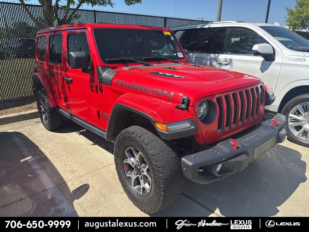 Used 2022 Jeep Wrangler Unlimited Rubicon w/ Steel Bumper Group image 1