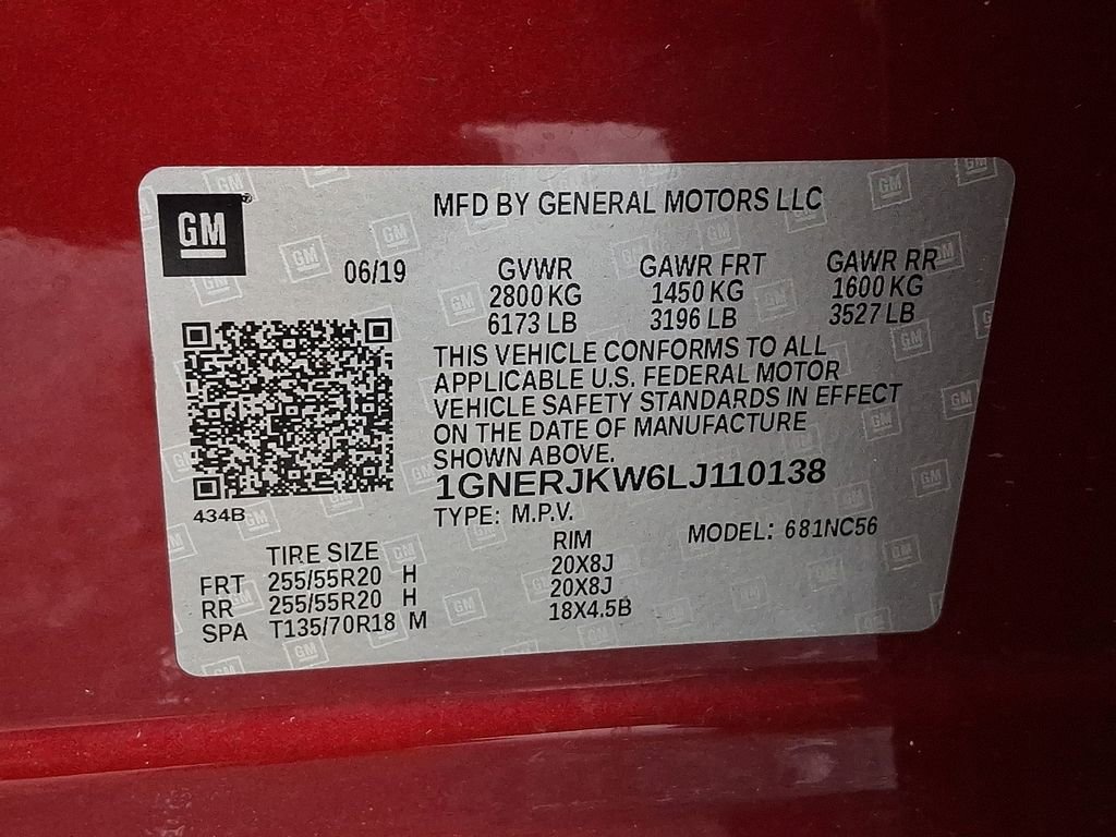 Used 2020 Chevrolet Traverse RS image 18