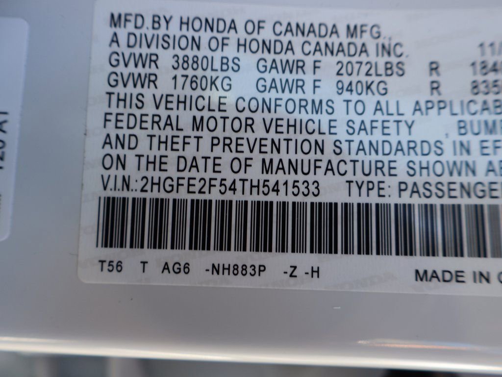 New 2026 Honda Civic Sport image 32