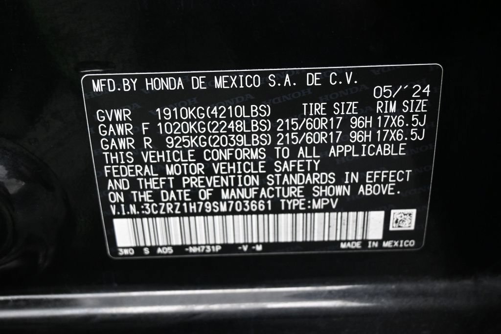 Used 2025 Honda HR-V EX-L image 12