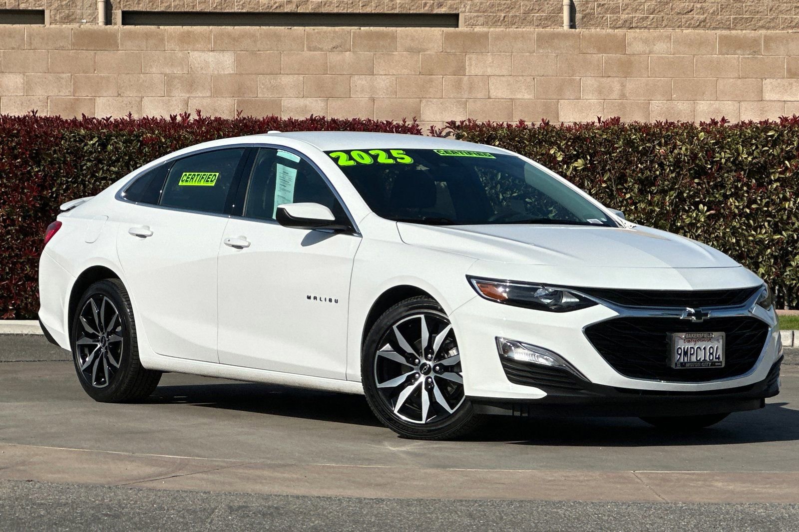 Certified 2025 Chevrolet Malibu RS image 2