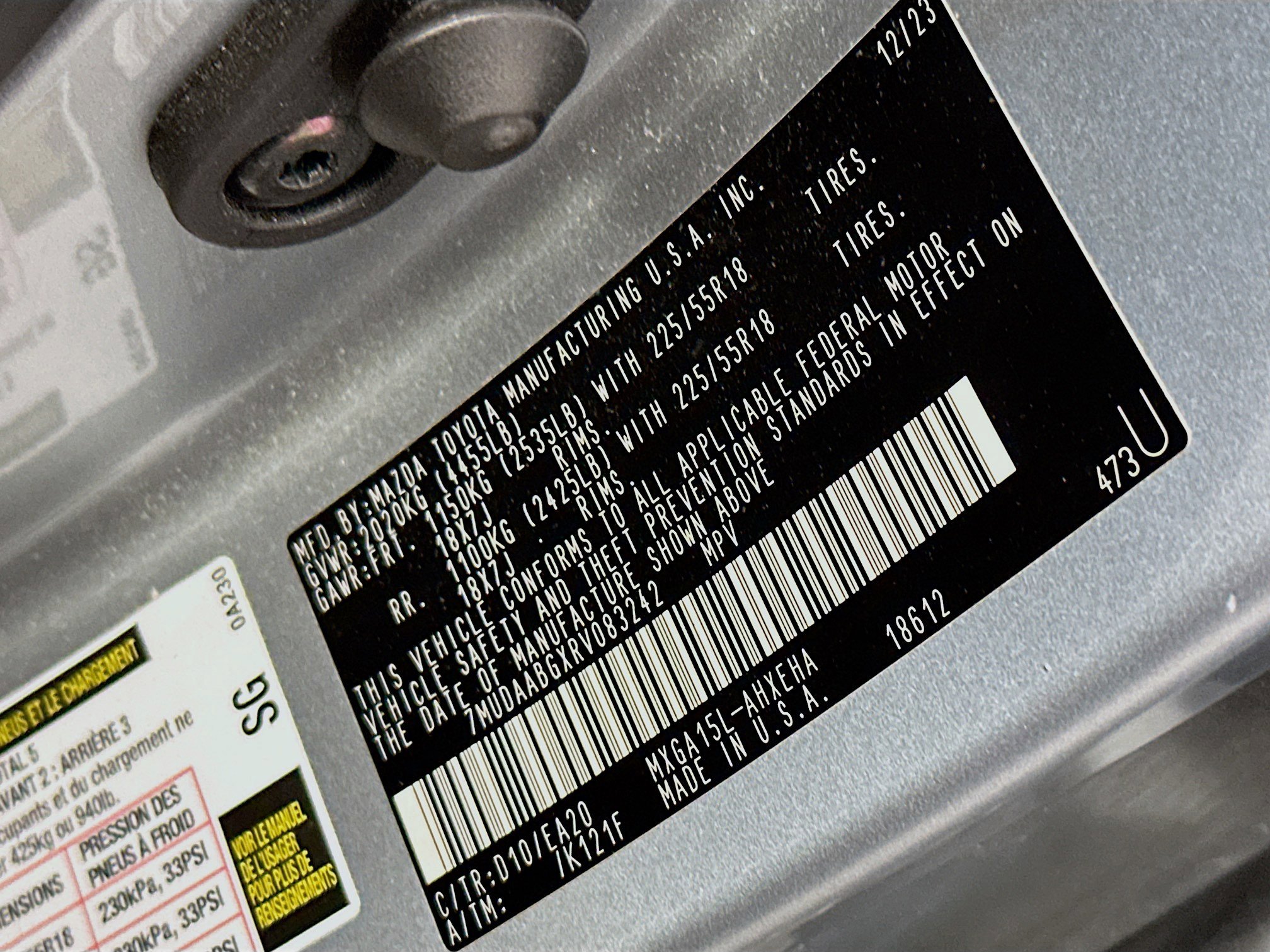 Used 2024 Toyota Corolla Cross XLE w/ Convenience Package image 12