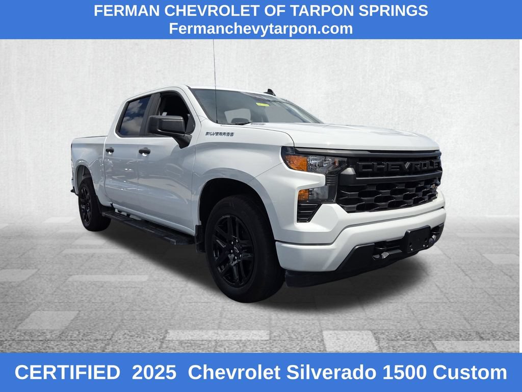 Certified 2025 Chevrolet Silverado 1500 Custom RWD video 1