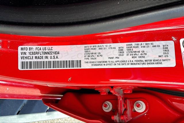 Used 2022 RAM 1500 Rebel w/ Rebel Level 2 Equipment Group image 16