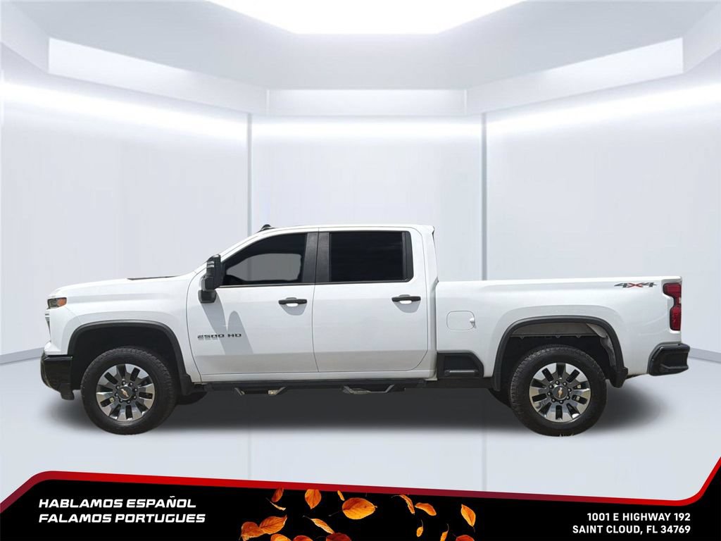 Used 2024 Chevrolet Silverado 2500 Custom w/ Custom Value Package AWD/4WD image 3