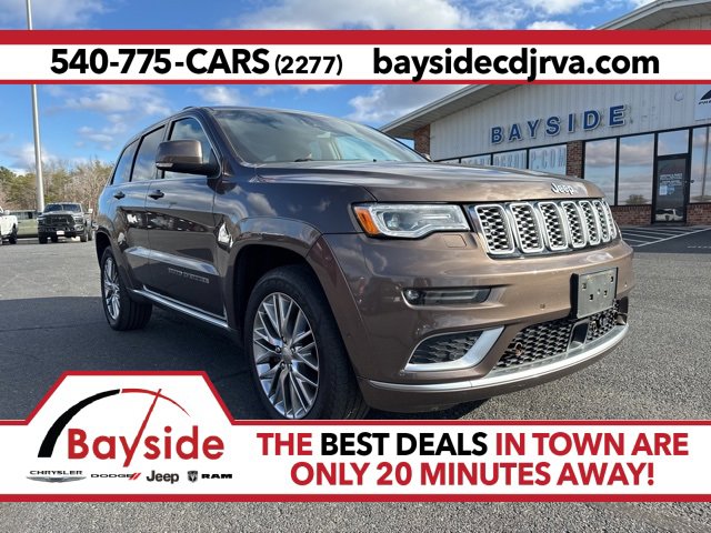 Used 2018 Jeep Grand Cherokee Summit w/ Platinum Series Group