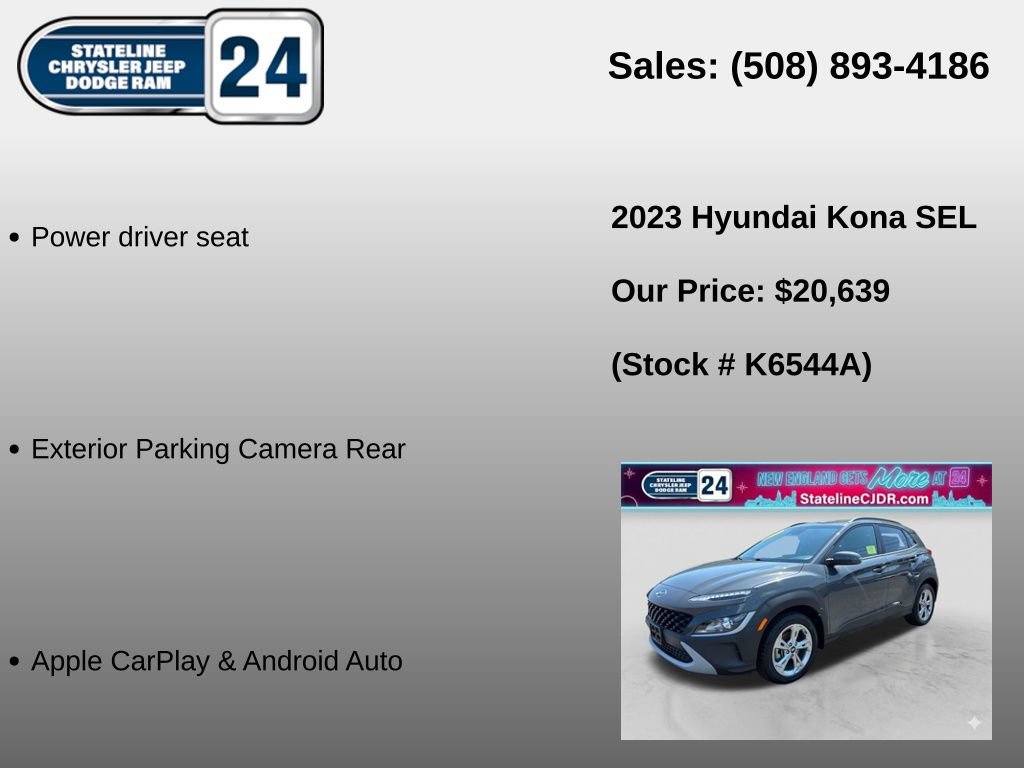 Used 2023 Hyundai Kona SEL AWD/4WD image 5