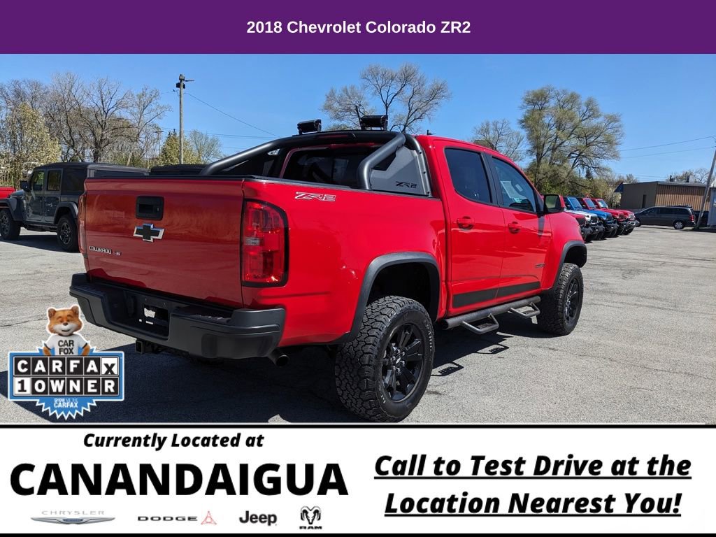 Used 2018 Chevrolet Colorado ZR2 w/ ZR2 Dusk Special Edition AWD/4WD image 9