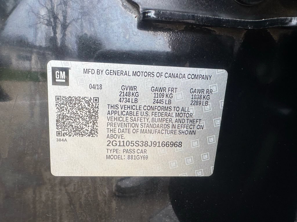Used 2018 Chevrolet Impala LT FWD image 24