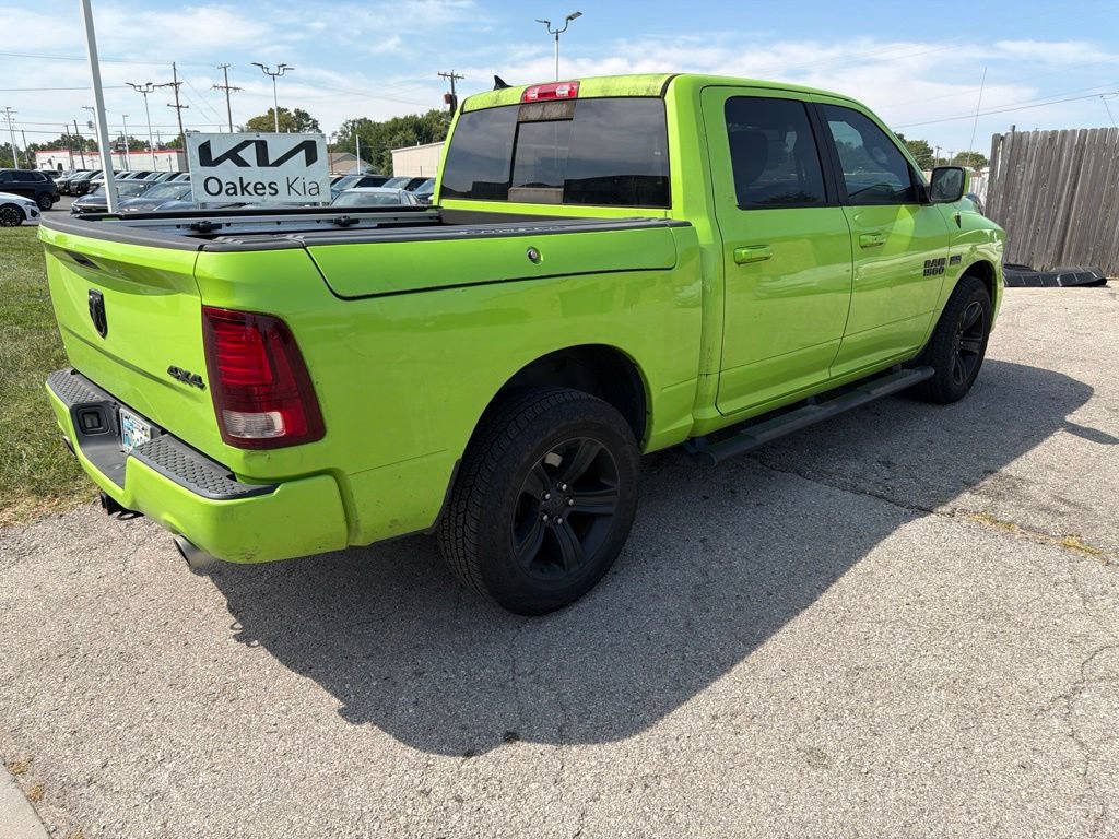 Used 2017 RAM 1500 Sport w/ Sublime Green Sport Package AWD/4WD image 9