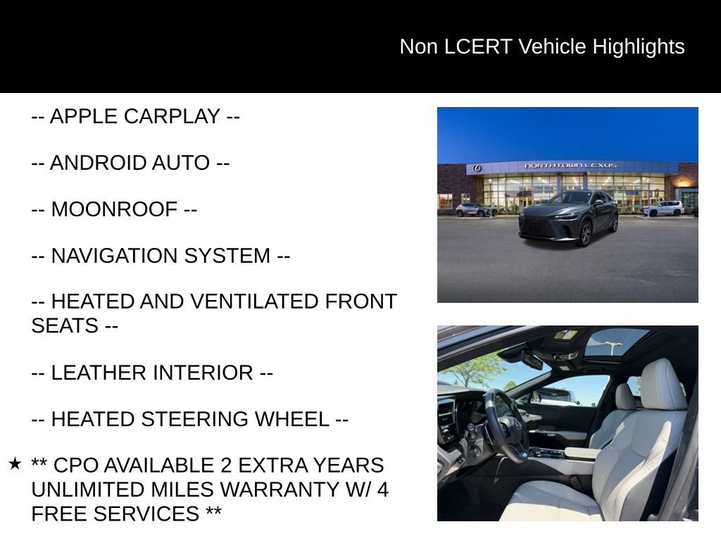 Used 2023 Lexus RX 350h w/ Accessory Package (2T) AWD/4WD image 29