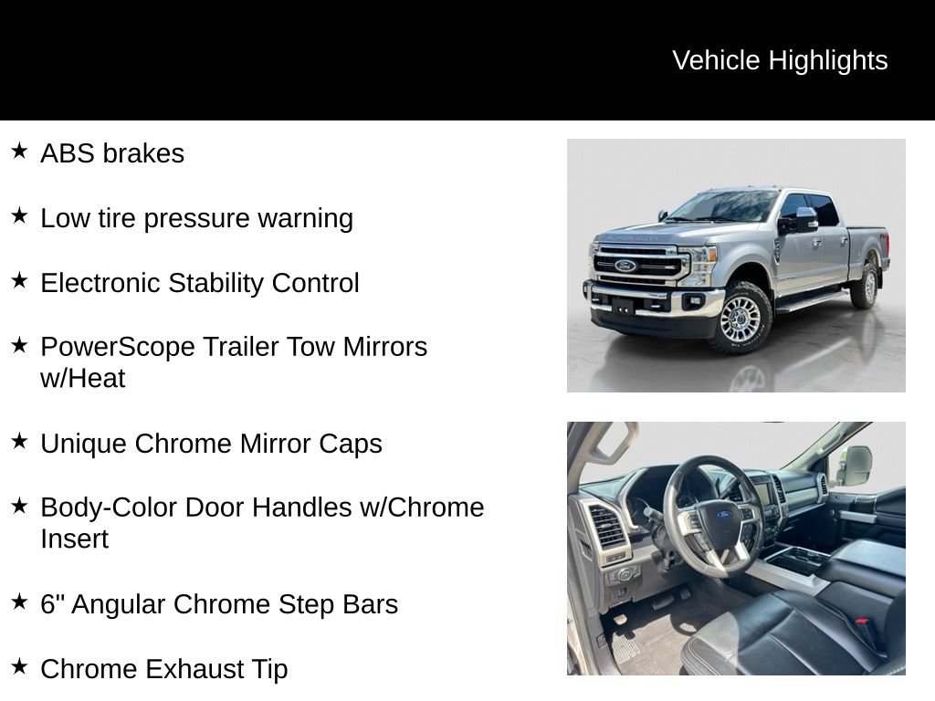 Used 2021 Ford F250 Lariat w/ Chrome Package AWD/4WD image 21