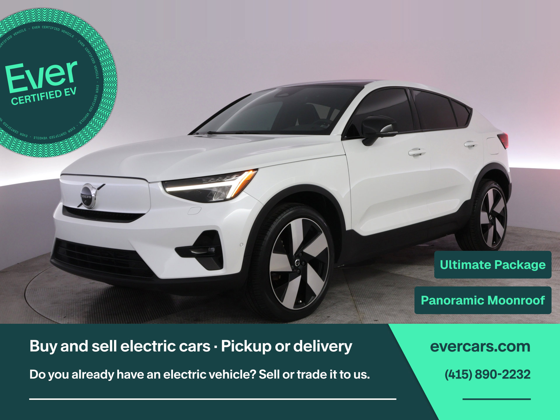 Used 2023 Volvo C40 P8 Recharge Ultimate