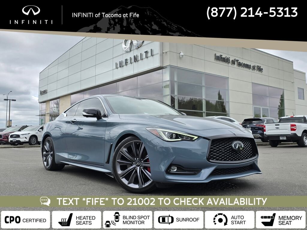 Certified 2022 INFINITI Q60 Red Sport 400 w/ Proactive Package