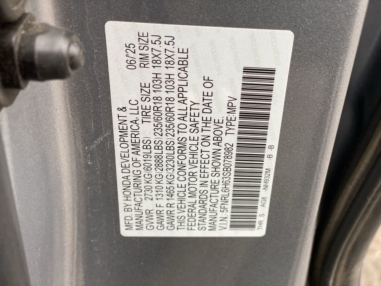 Used 2025 Honda Odyssey EX-L image 27