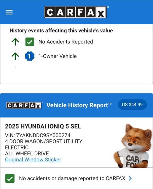 Used 2025 Hyundai Ioniq 5 SEL image 4