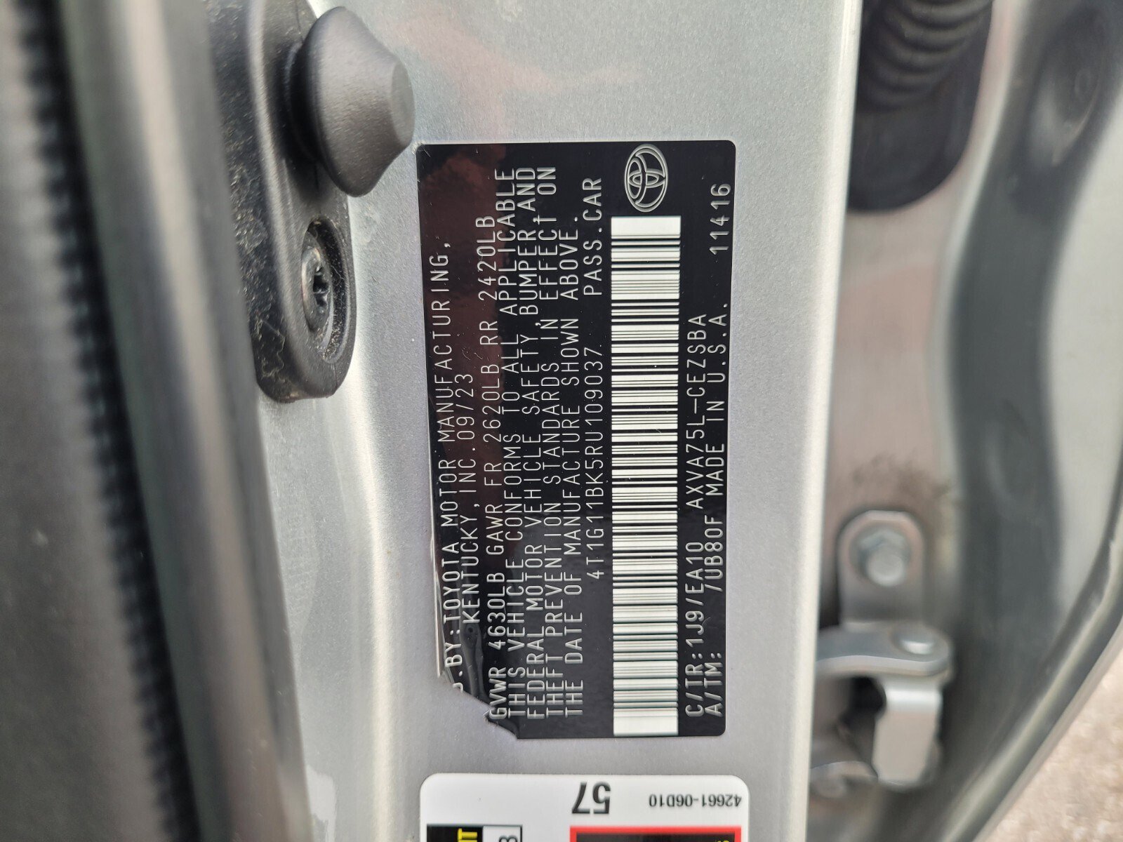 Certified 2024 Toyota Camry SE image 19