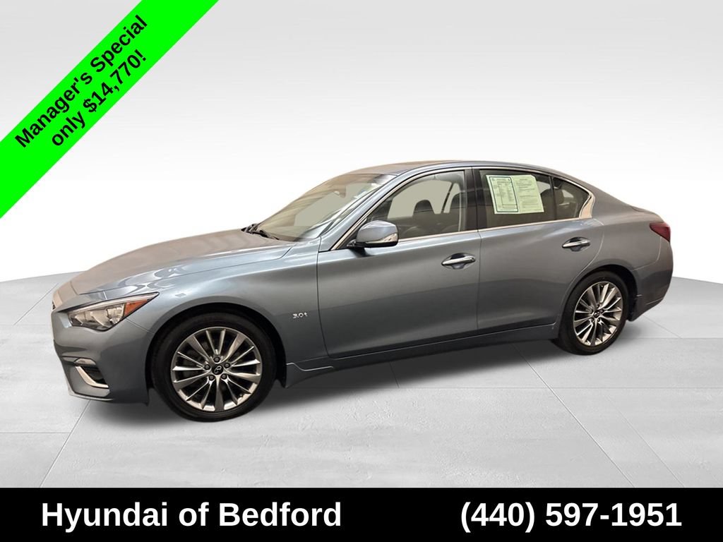 Used 2020 INFINITI Q50 Luxe w/ Cargo Package RWD image 9