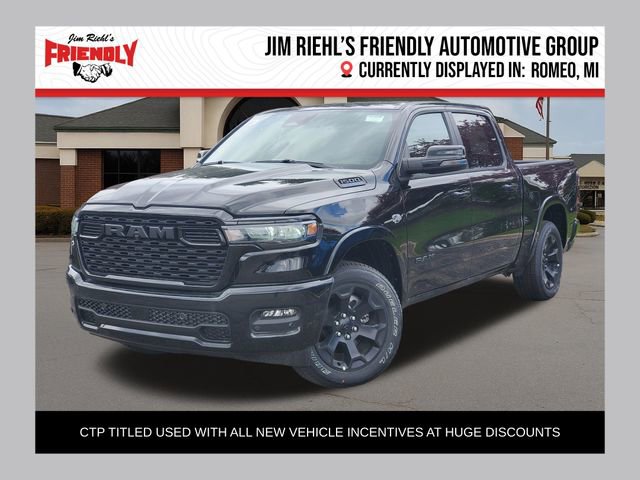 New 2026 RAM 1500 4x4 Crew Cab image 1