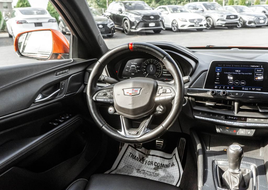 Used 2023 Cadillac CT4 V Blackwing w/ Technology Package RWD image 14