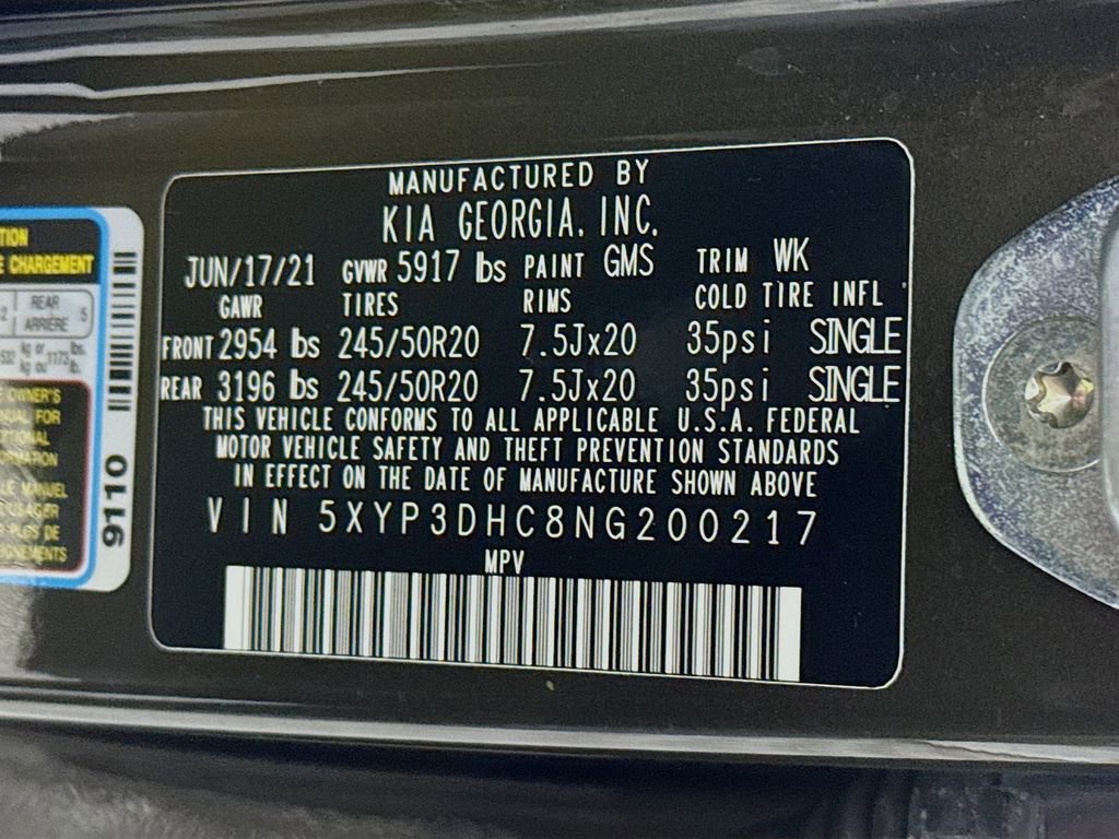 Used 2022 Kia Telluride EX w/ EX Premium Package image 38