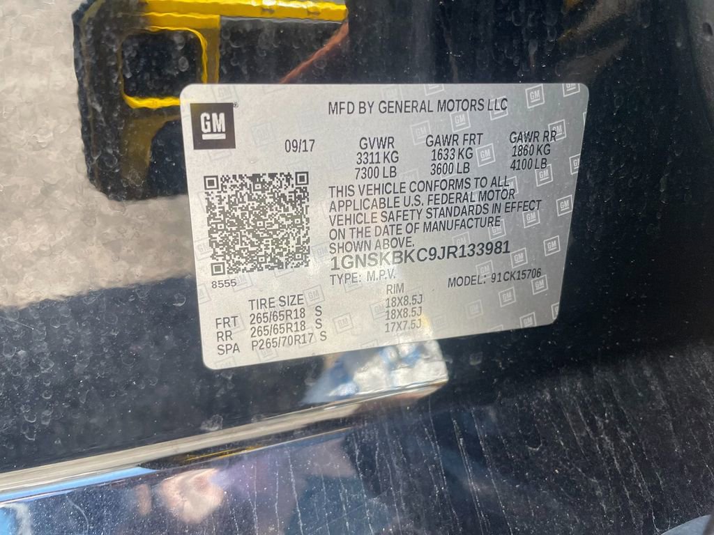 Used 2018 Chevrolet Tahoe LT w/ Z71 Midnight Edition AWD/4WD image 34