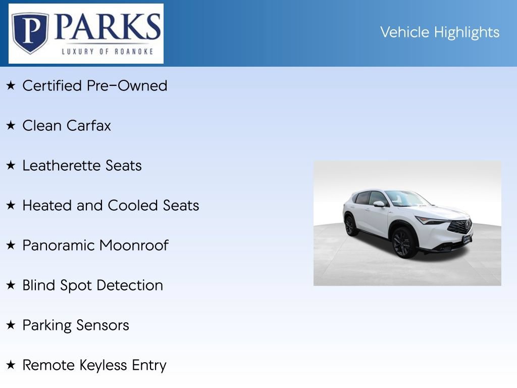 Used 2025 Acura ADX A-Spec AWD/4WD image 4