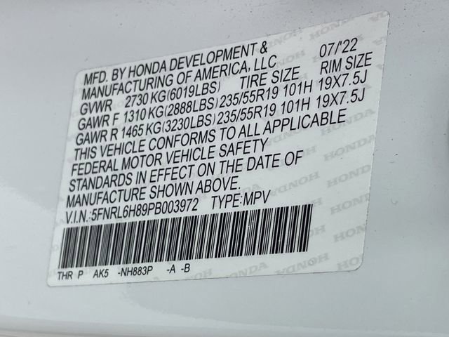 Used 2023 Honda Odyssey Touring image 33
