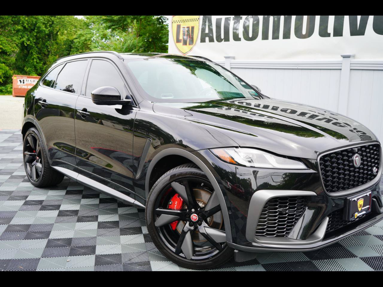 Used 2021 Jaguar F-PACE SVR AWD/4WD video 1