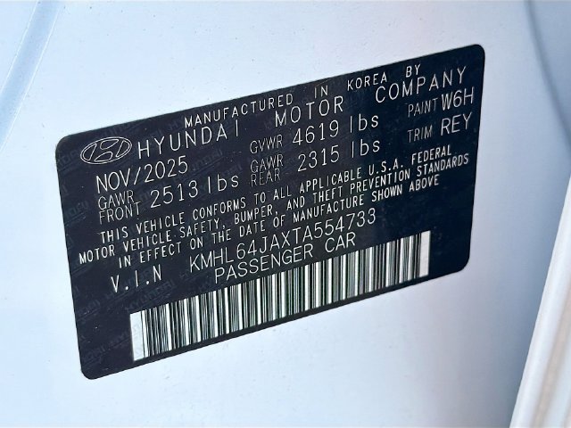 New 2026 Hyundai Sonata SEL AWD/4WD image 23