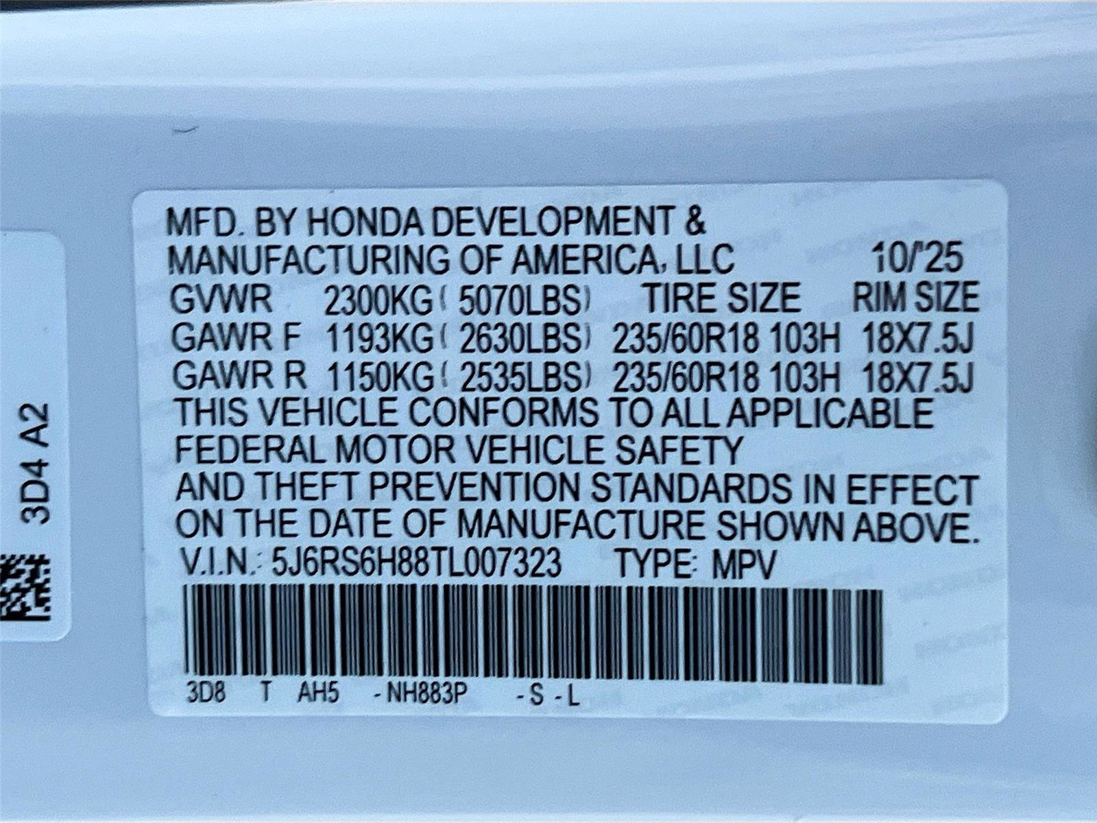 New 2026 Honda CR-V Sport-L image 33