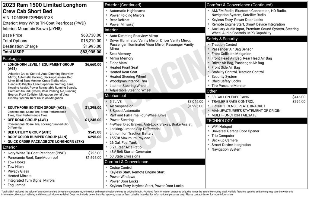 Used 2023 RAM 1500 Limited AWD/4WD image 6